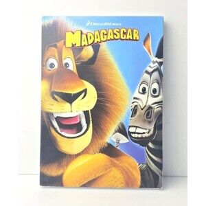 Madagascar DVD Animated Family Movie, 2005 By DreamWorks